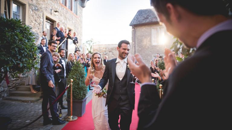 Hochzeitreportage im Schloss Laufen am Rheinfall
