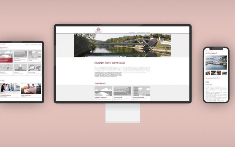 Webseite ACS Partner